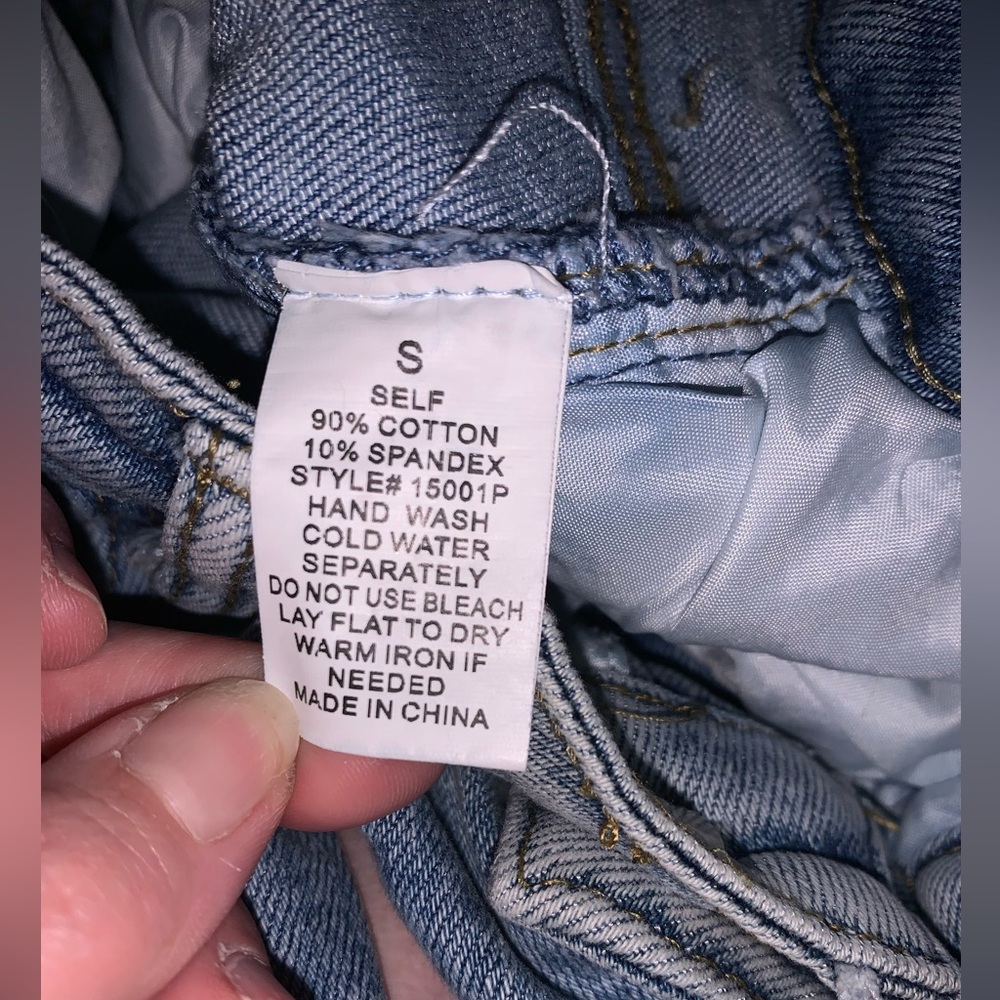 Women’s Blue B Collection Ripped Jeans - Picture 6 of 8